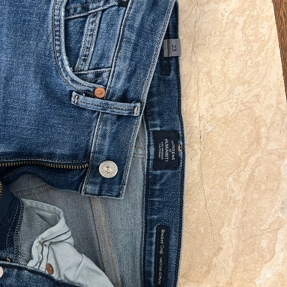 Citizens for humanity size 23 mid rise skinny medium wash never worn - Picture 3 of 5